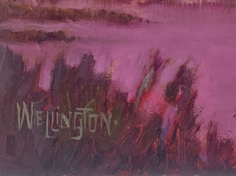 That Evening Light - Original Oil painting - 40 × 30 cm (15.7 × 11.8 in)
