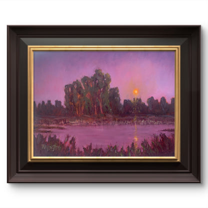 That Evening Light - Original Oil painting - 40 × 30 cm (15.7 × 11.8 in)