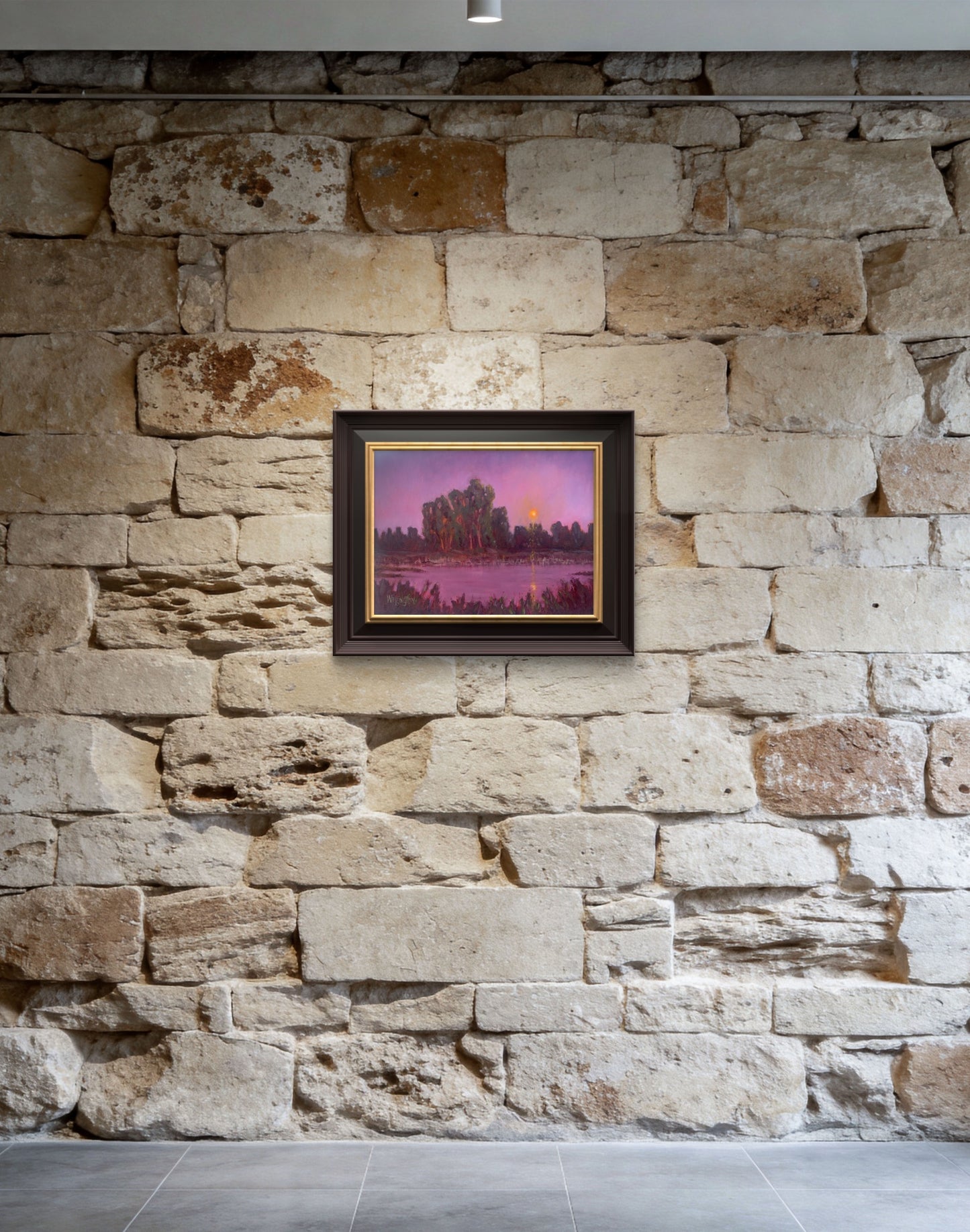 That Evening Light - Original Oil painting - 40 × 30 cm (15.7 × 11.8 in)