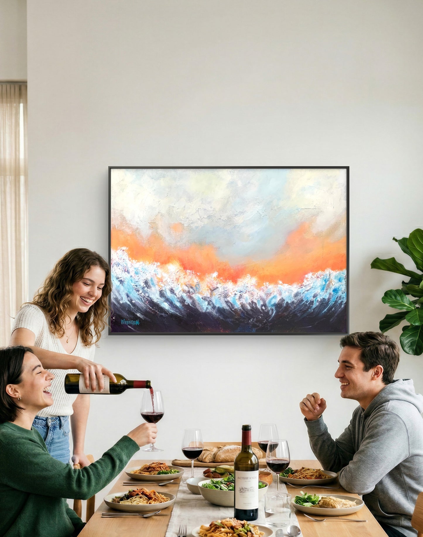 Ocean Energy | Original Oil Painting