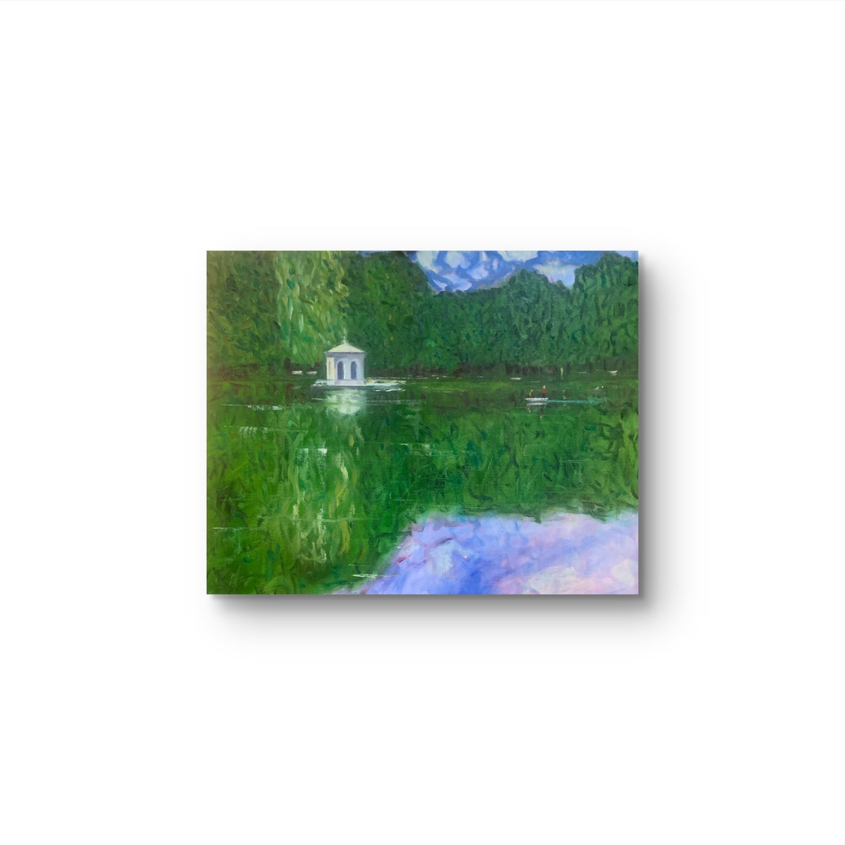 The Folly at Fontainebleau - Oil on canvas - 50cm x40cm