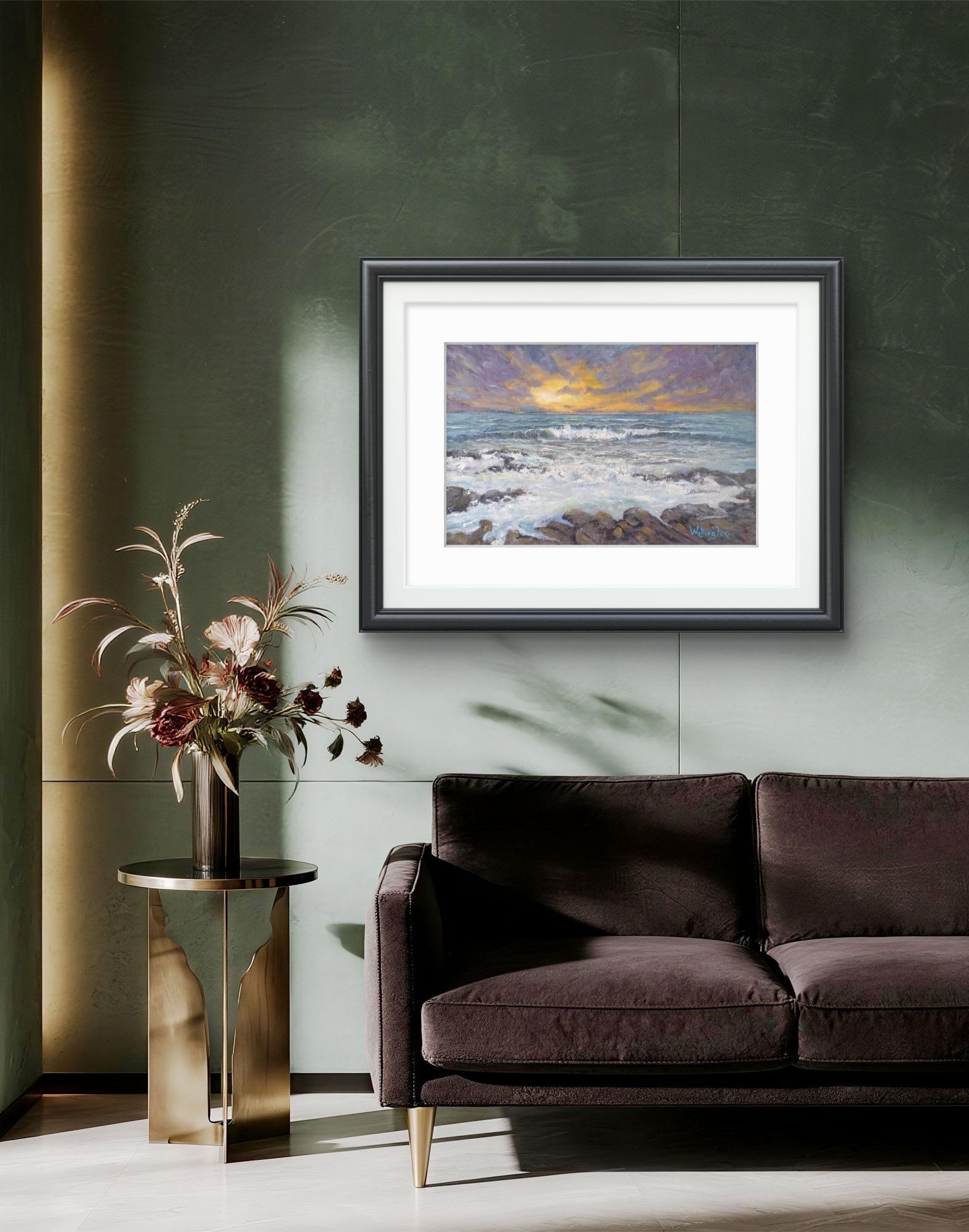 Dusk Seascape Art Print – Giclée on Etching Paper