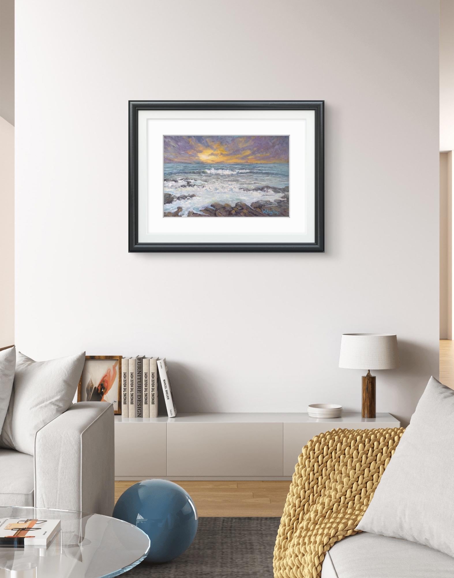 Dusk Seascape Art Print – Giclée on Etching Paper