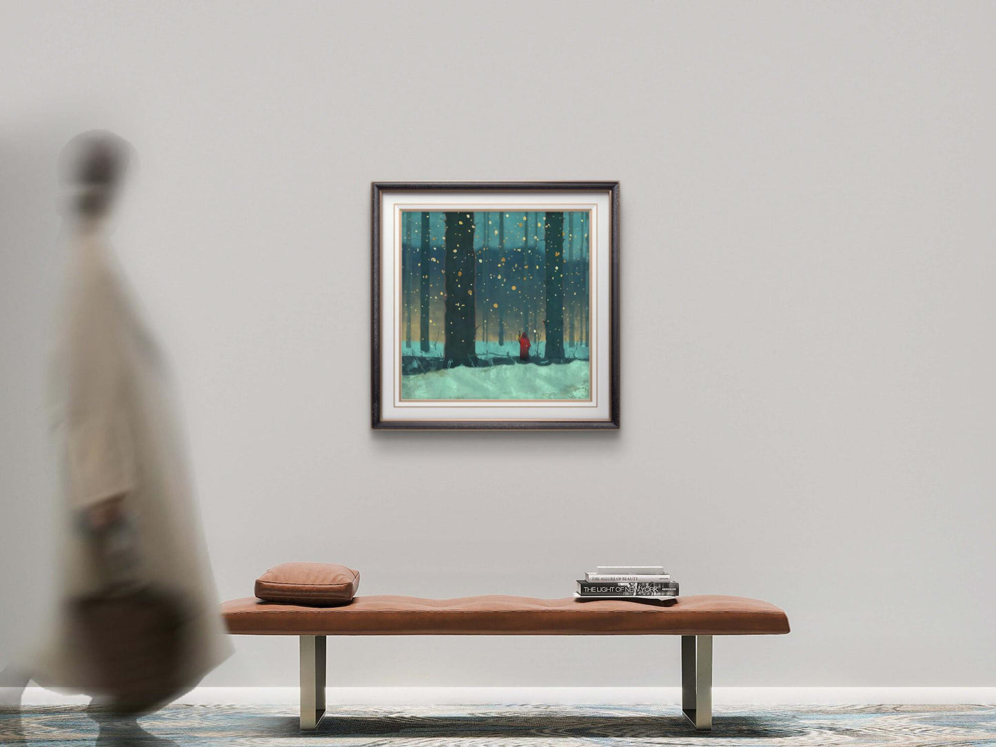 Forest Hermit with Lantern – Giclée Fine Art Print
