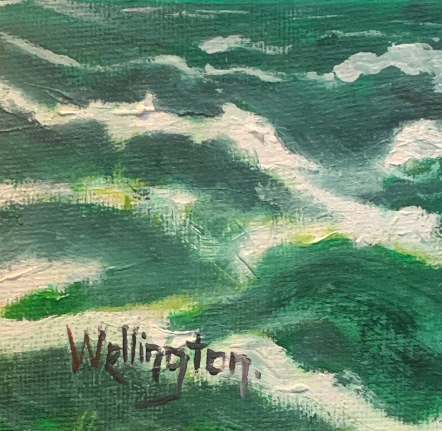 Red Sails — Original Oil Painting