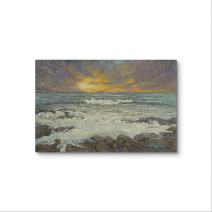 Dusk Seascape Art Print – Giclée on Etching Paper